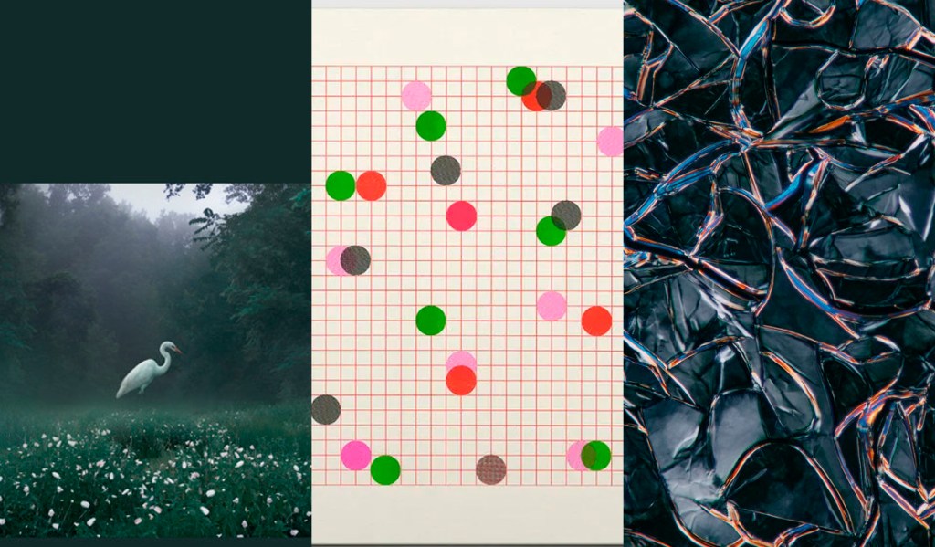 Обложки альбомов Akusmi - Fleeting Future, Forgiveness - Next Time Could be Your Last Time, Glass Museum - Reflet. 