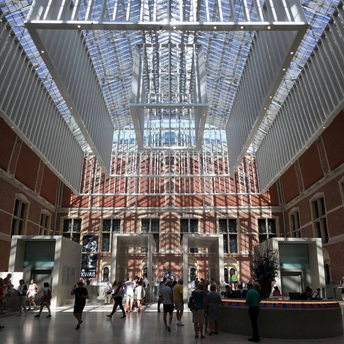 Rijksmuseum в Амстердаме - фойе