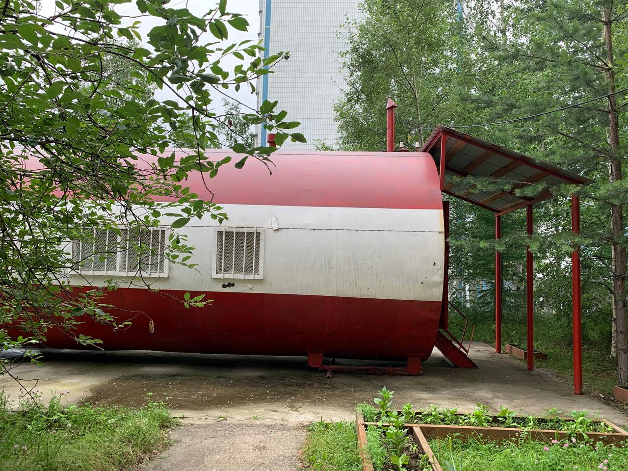 Бочка диогена - музей истории БАМа в Тынде