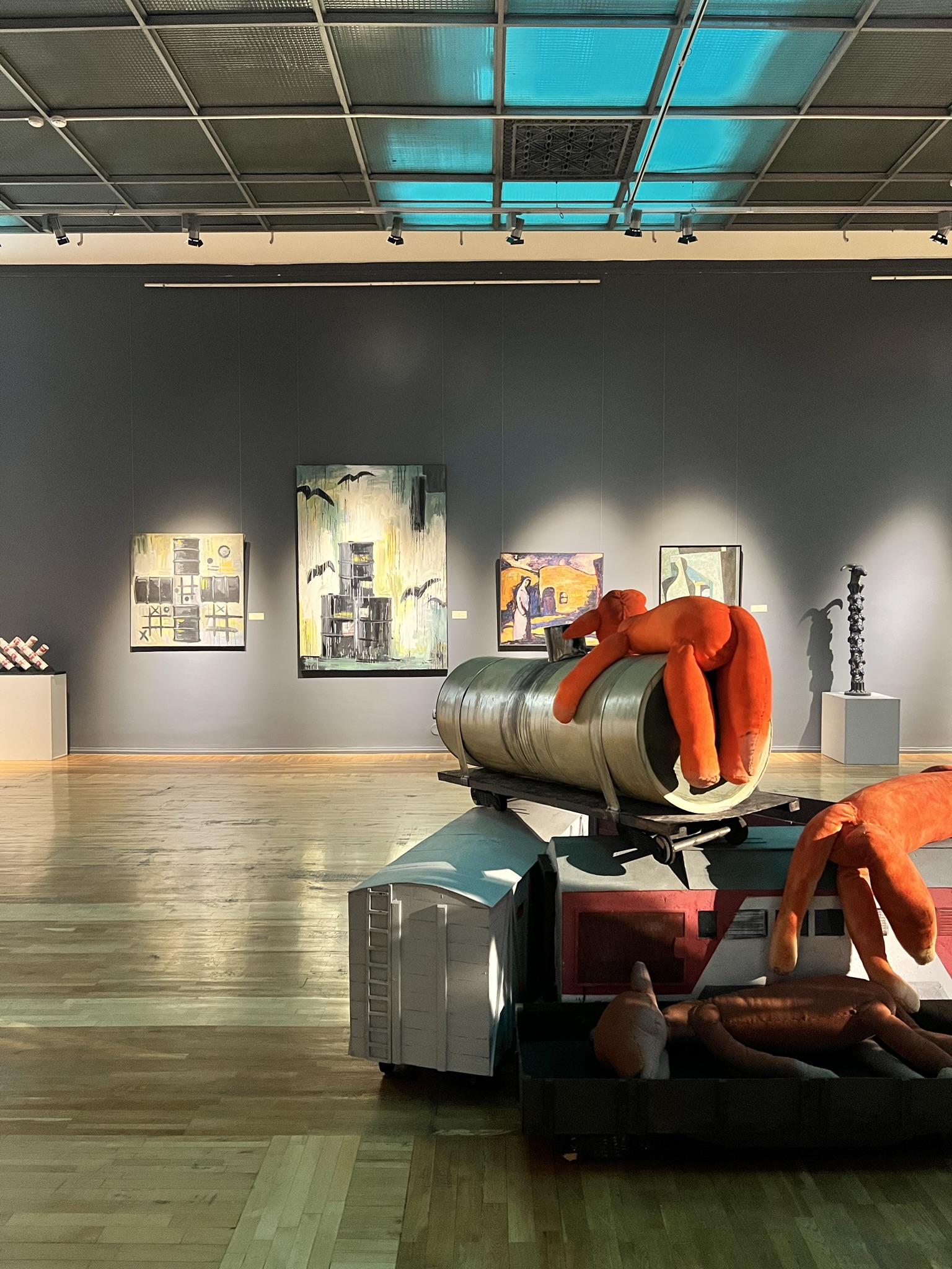 Алматы - музей им. Кастеева - современное искусство Казахстана