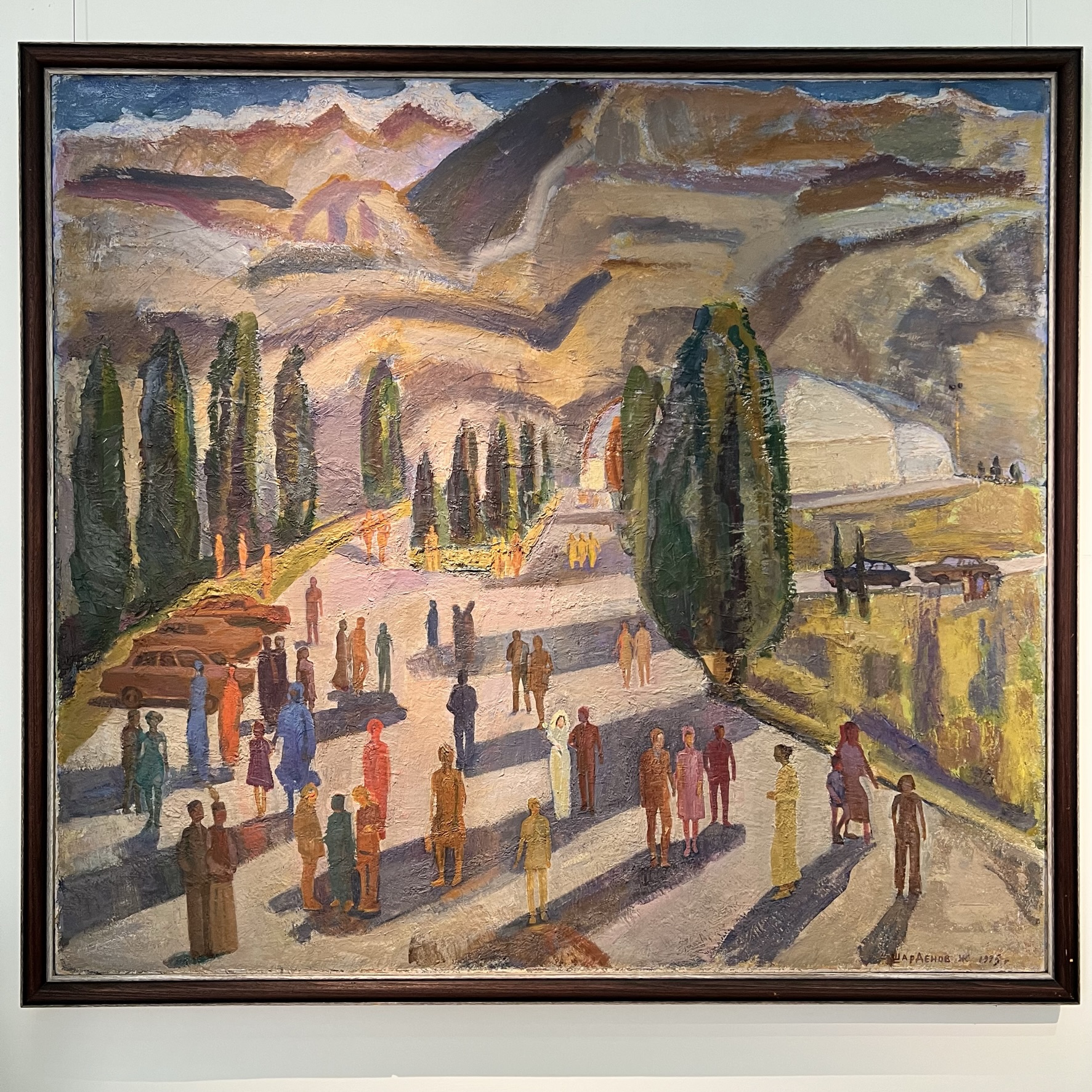 Коктебе. Картина в музее им. Кастеева в Алматы