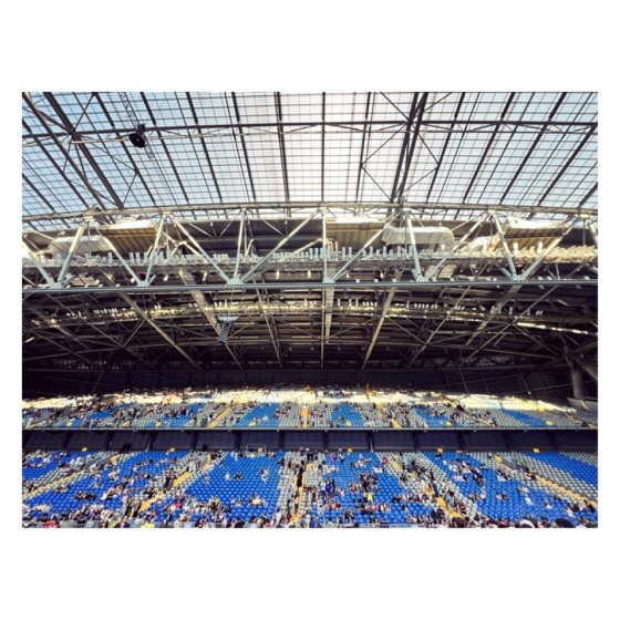 Astana Arena - вид изнутри
